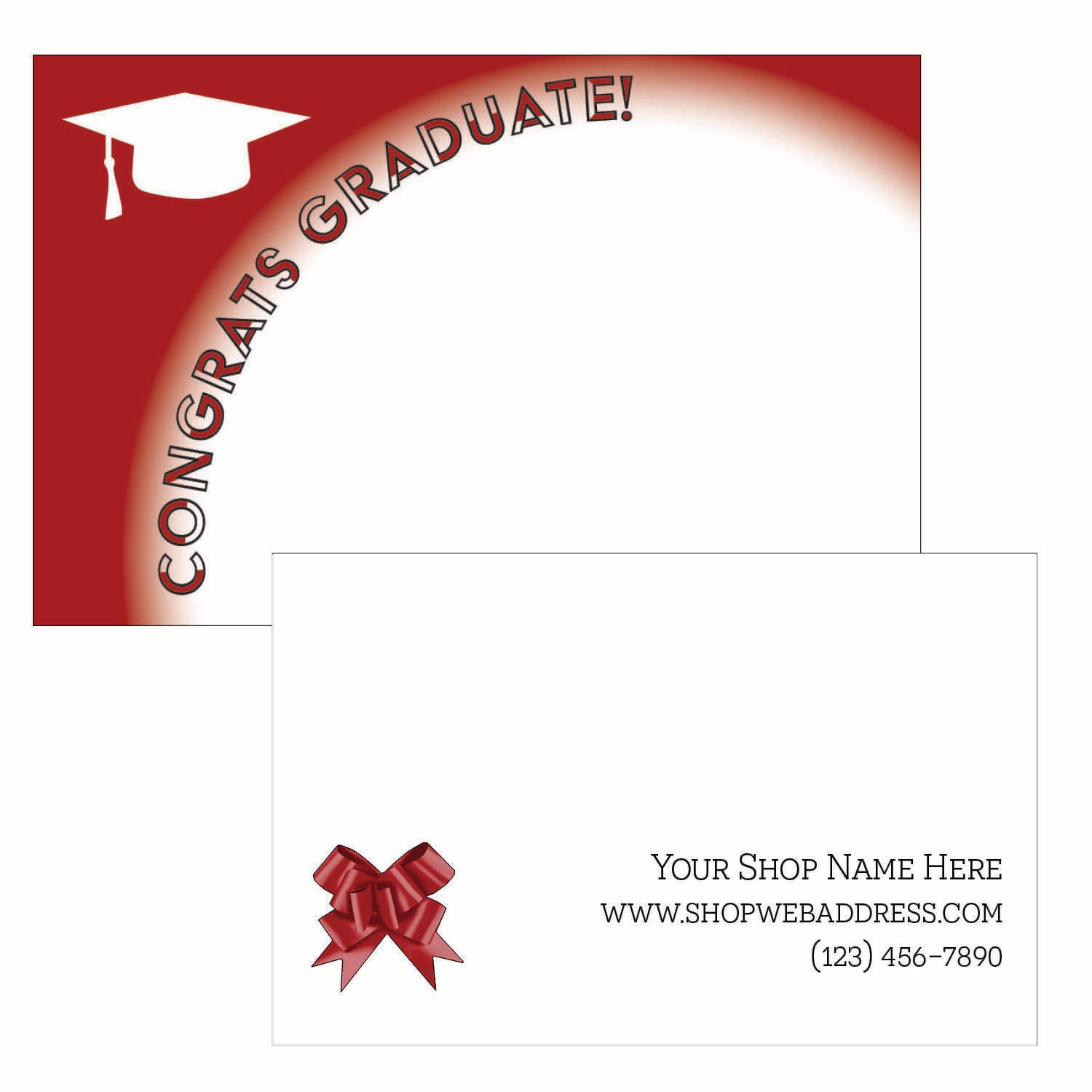 graduation-congrats-graduate-dark-red-meet-my-florist for Free Printable Graduation Gift Certificates Graduation - Congrats Graduate! - Dark Red – Meet My Florist for Free Printable Graduation Gift Certificates